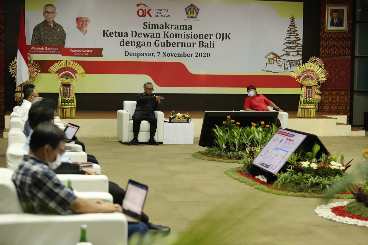 Masa Pandemi, OJK Pastikan Dukung Pemulihan Ekonomi Bali