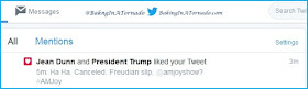 Fly on the Wall, the president liked my tweet? Or not | www.BakingInATornado.com | #funny #laugh