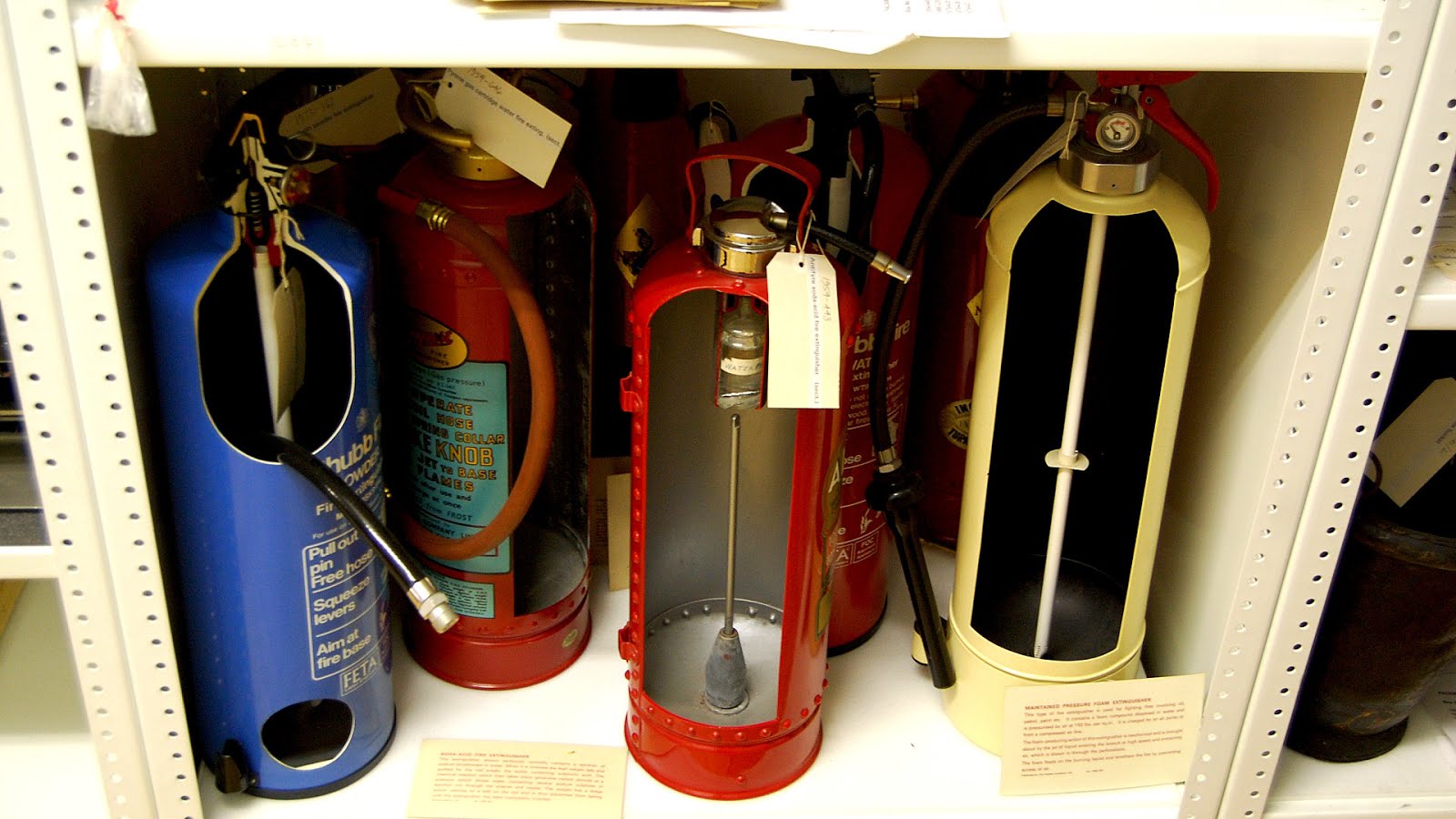 Fire Extinguisher Inside Signs Fire Choices