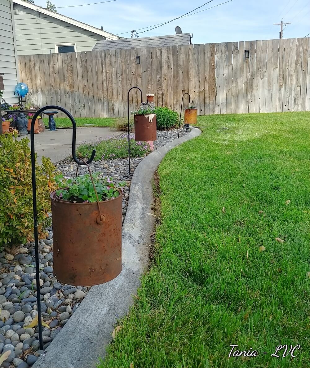 Rusty Paint Can Planters - A Pinspiration Challenge!