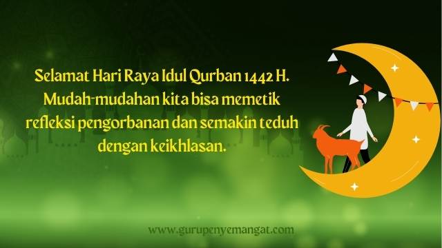 Kata-Kata Bijak Mutiara Ucapan Hari Raya Idul Adha 1442 Hijriah Tahun