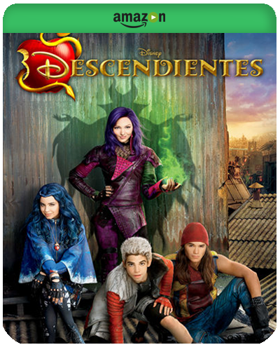 Descendants (2015) 1080p AMZN WEB-DL Dual Latino-Inglés [Subt. Esp] (Fantasía. Musical)