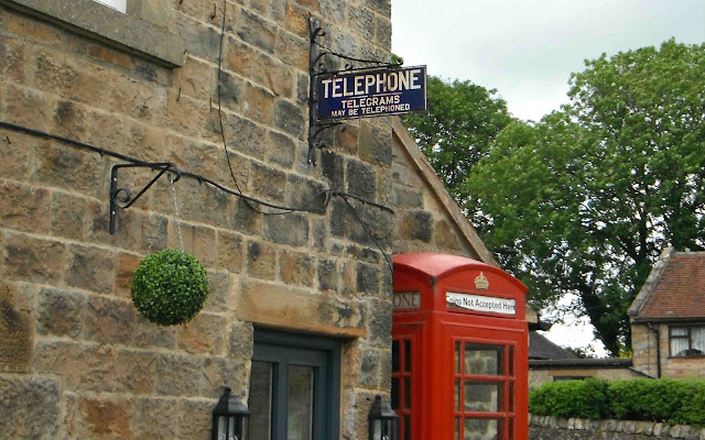 Telephone & Telegrams Point sign in Warslow