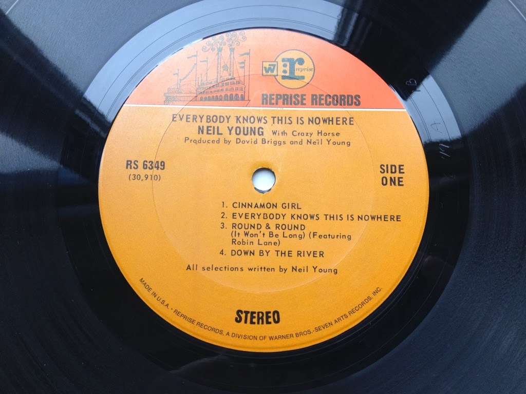 Vinyl Stockholm NEIL YOUNG Everybody Knows This Is Nowhere 1969 US