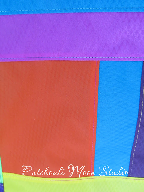 Patchouli Moon Studio~MIY Tote in Hot Air Balloon Ripstop Nylon Fabric
