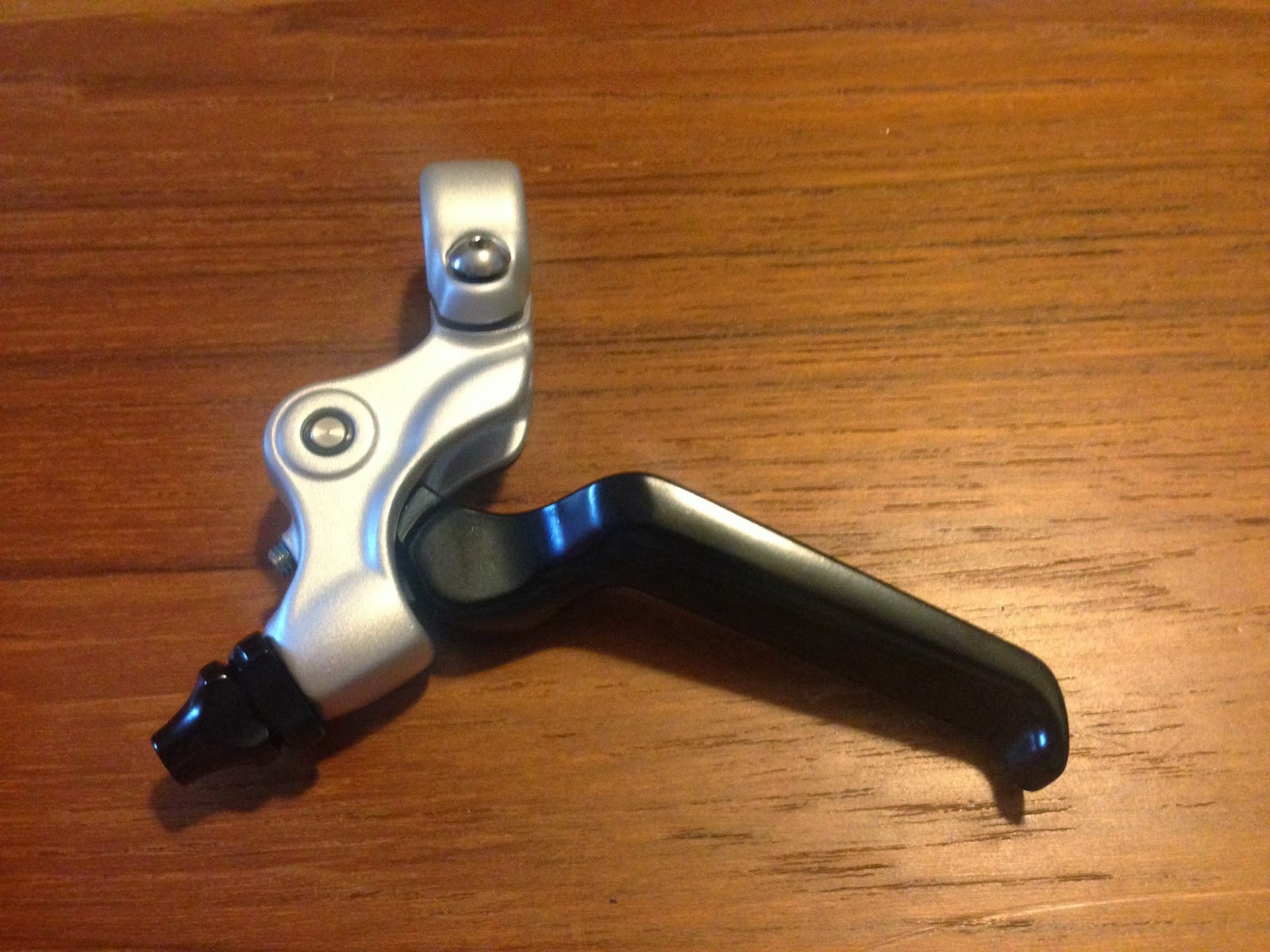 The Dirty Brompton Installation of 2013 Brompton brake levers