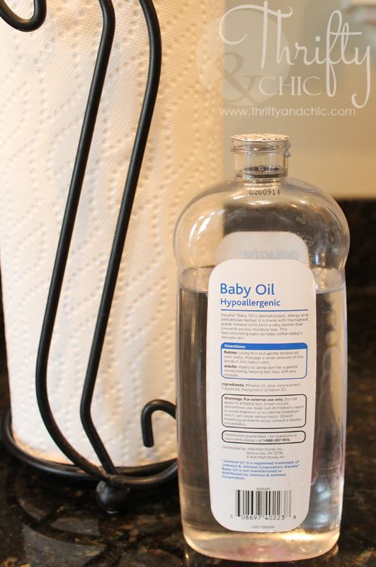 How to clean grease with baby oil 99easyrecipes