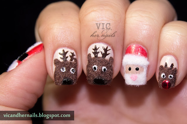 Vic and Her Nails: Christmas Winter Challenge Day 7 - Winter Characters