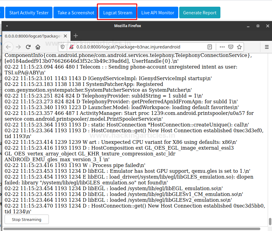 Mobile Security Framework (MobSF)
