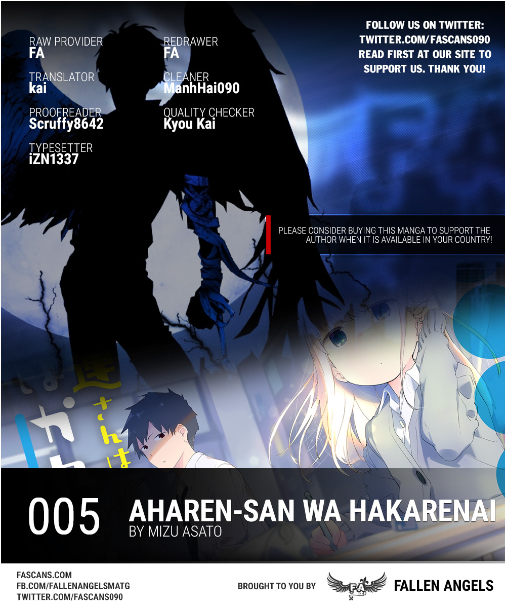 Aharen-san wa Hakarenai: Chapter 5 - Page 1
