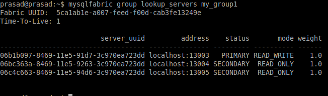 Hello World !: MySQL Router and High Availability