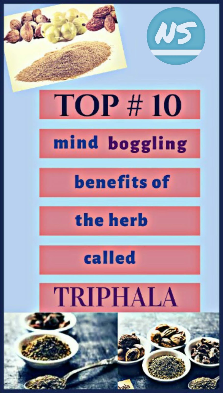 Natural solutions 2.0 BENEFITS OF TRIPHALA