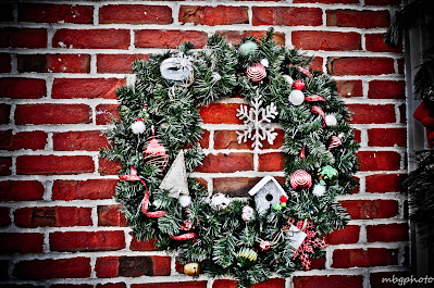 Christmas wreath photo by mbgphoto