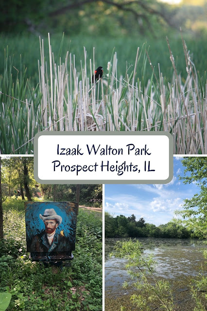 Local Art Pop Up and Nature Trails Charm at Izaak Walton Park in Prospect Heights, Illinois