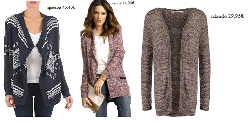 composiciones chaquetas de punto