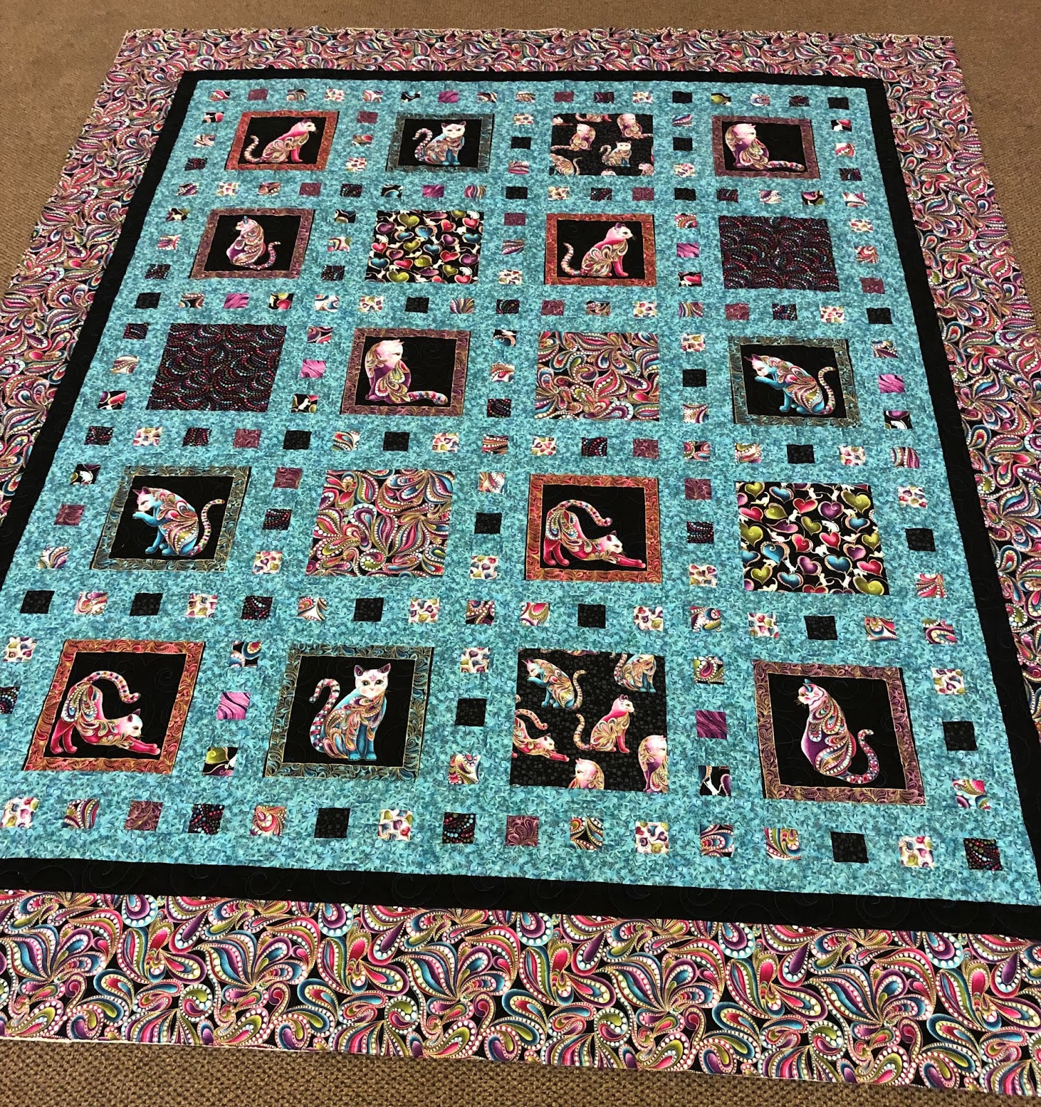 mmm quilts Slide Show Catitude and Harry Potter