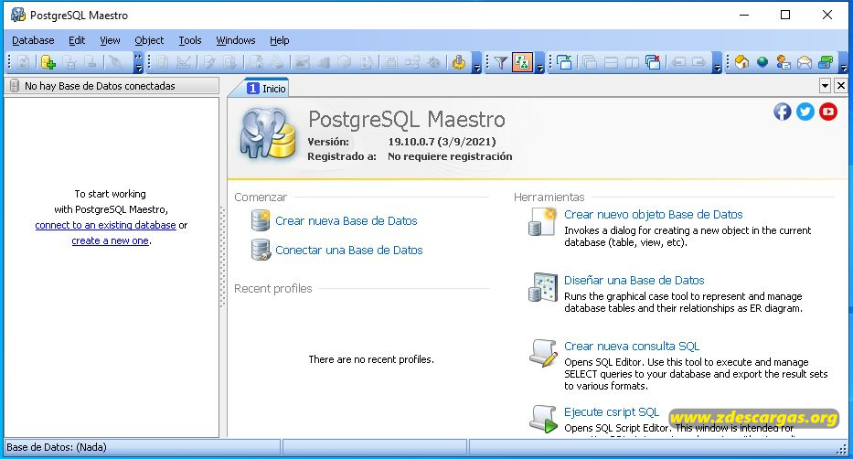 PostgreSQL Maestro Full Español