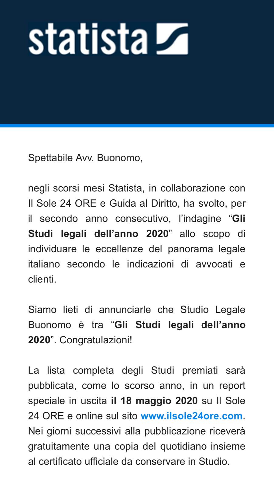 Studio Legale Buonomo Diritto Previdenziale Ed Assistenziale Marzo 2020