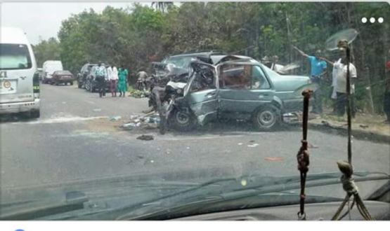 o All passengers including two corps members dead in an accident at Warri (graphic photos)