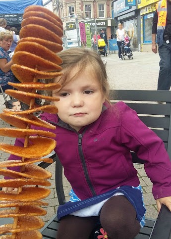 Tornado Potatoes at Bolton Food Festival 2017