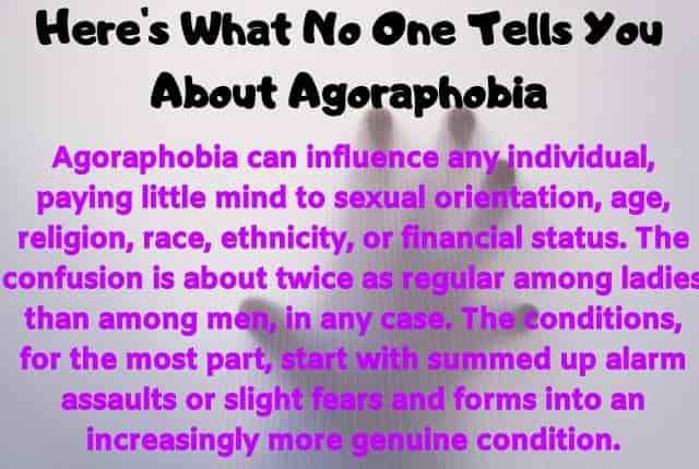 Here's What No One Tells You About Agoraphobia