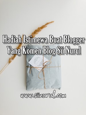 Hadiah Istimewa Buat Blogger | Azie Zieya & Diana Rashid