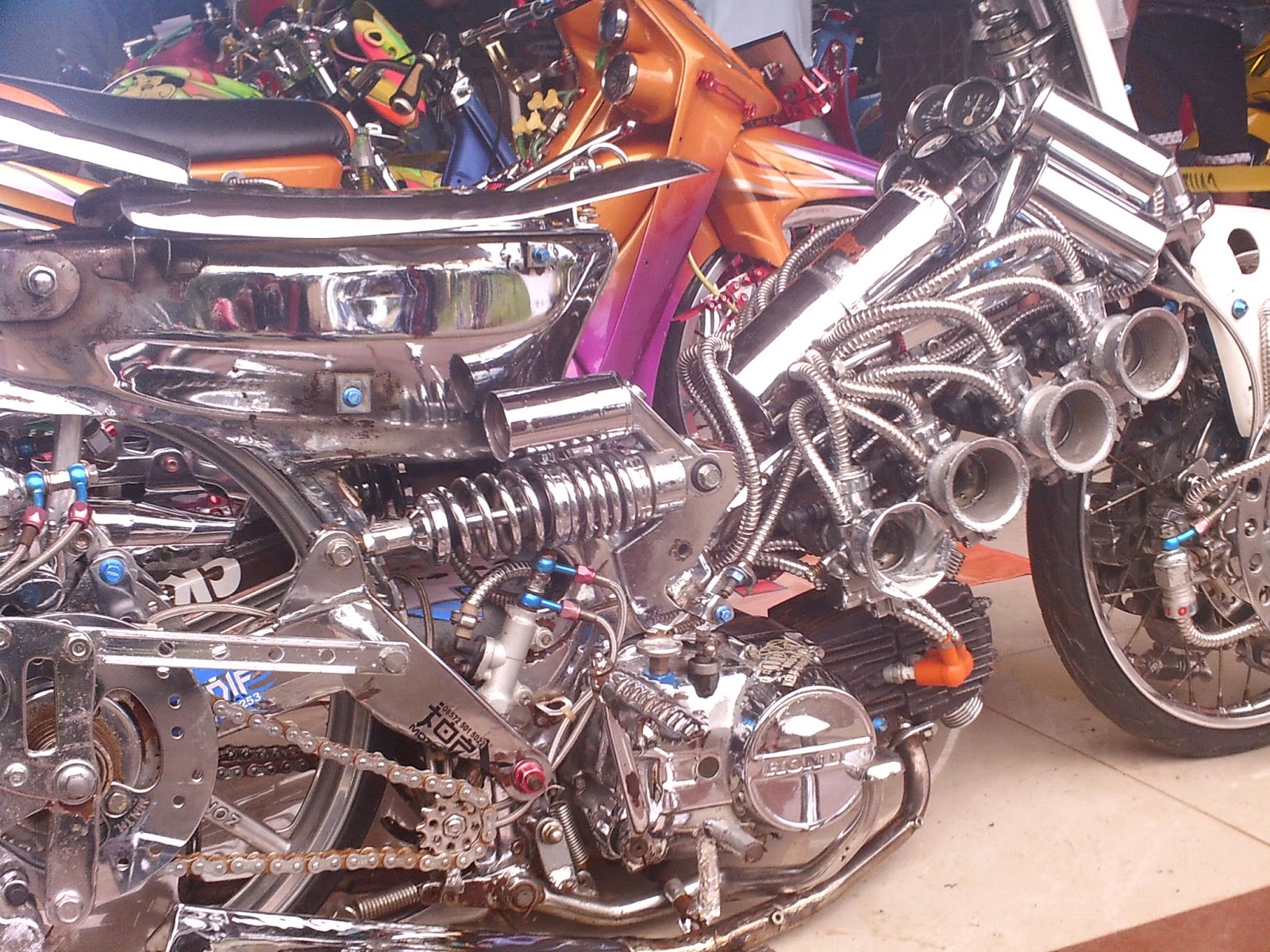 Foto Modifikasi Motor Grand Klasik Modifikasi Motor Beat Terbaru