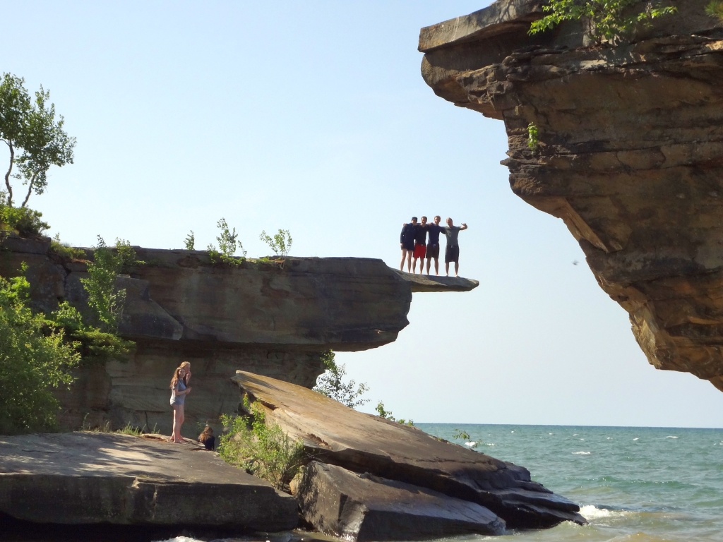 Wikiworldpedia Turnip Rock, Port Austin, Michigan