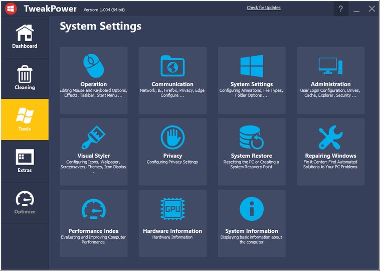 free downloads TweakPower 2.040 free downloads TweakPower 2.040