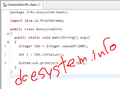 Doesystem: Autobox Unbox ในภาษา Java