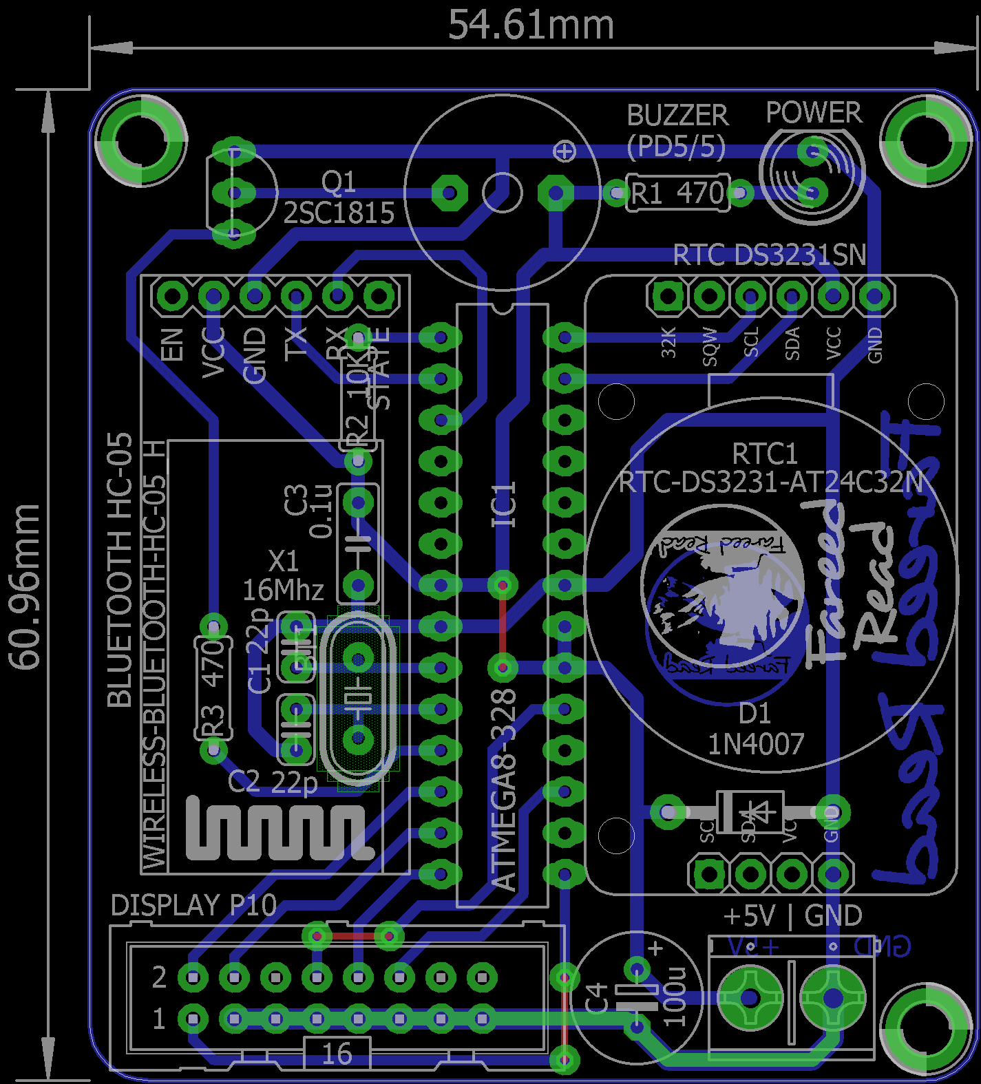 Membuat Kontroler JWS atau Minimum Sistem Atmega328 dengan RTC DS3231