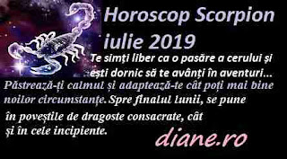 Horoscop iulie 2019 Scorpion 