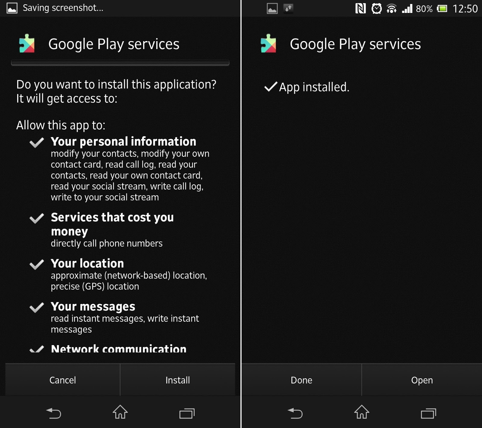 google login service apk