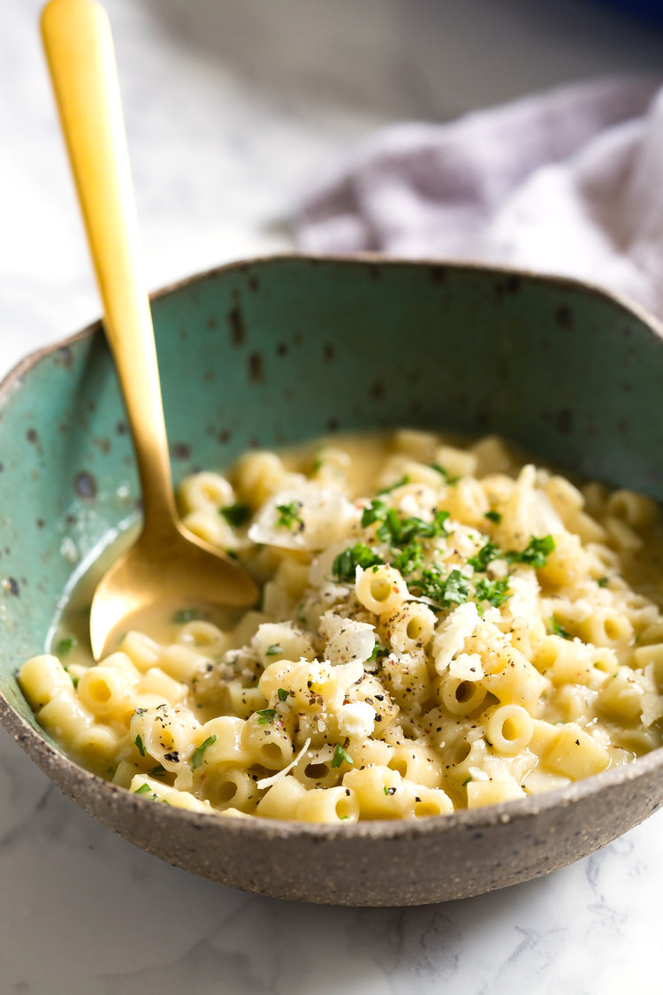 5-Ingredient Cozy Pasta Parmesan Soup 5-Ingredient Cozy Pasta Parmesan Soup