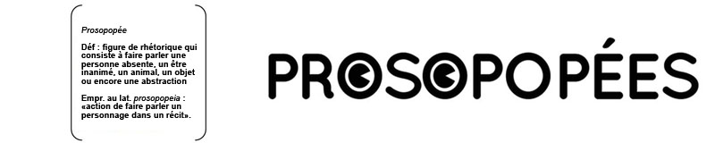 Prosopopées