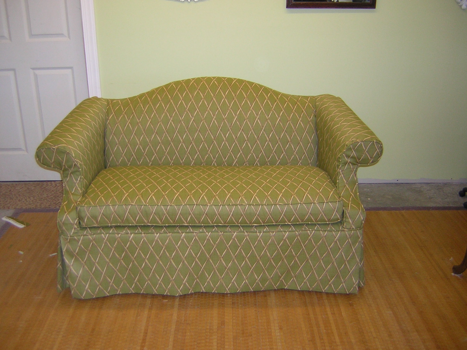 Slipcover Chic British Colonial Chippendale Loveseat