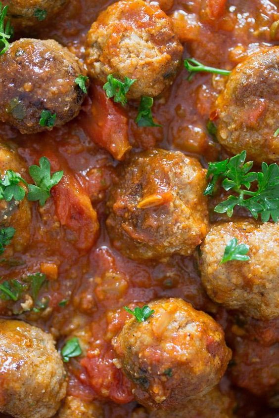 Spanish Meatballs in Tomato Sauce Recipe