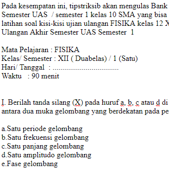 Ook E Bbank Soal Fisika Kelas 10 Kur 13 - Jawaban Cerdas