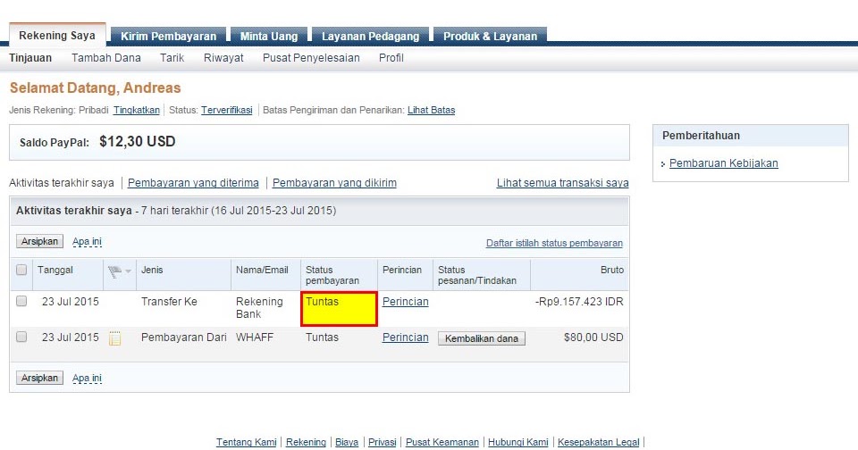 Most Wanted Bca Gajian Tanggal Berapa