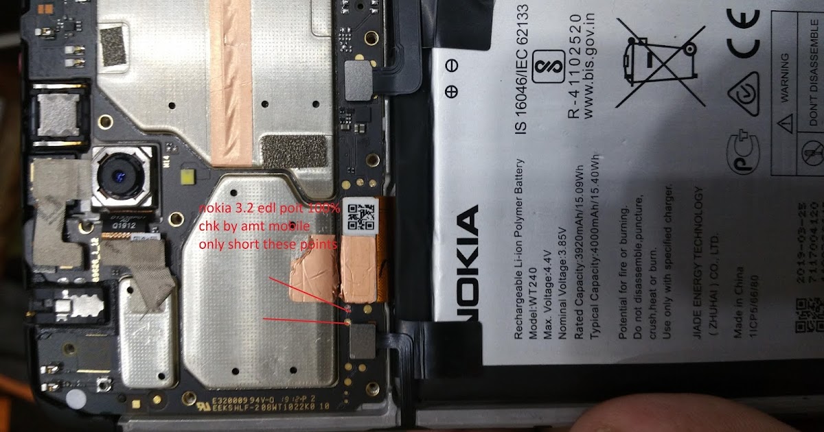 Nokia 3.2 Test Point