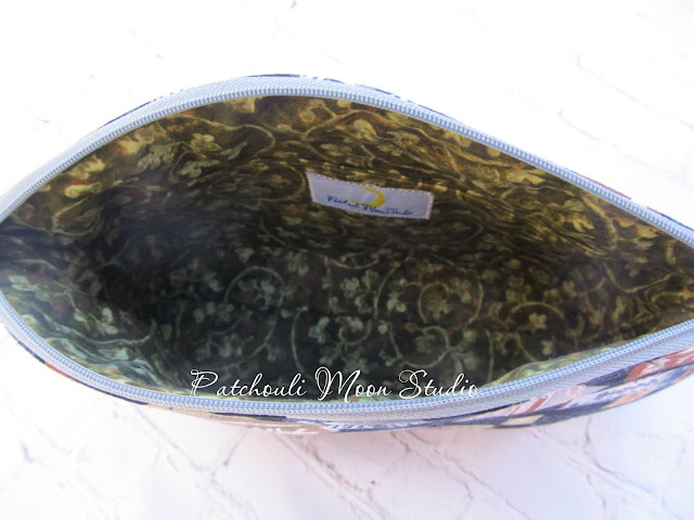 Patchouli Moon Studio~ 6 Clematis Pouches with Boxed Bottoms