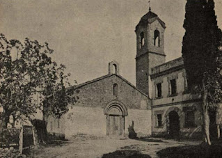 Fuente: By Juli Vintró i Casallachs (1867-1911) - "Geografia General de Catalunya" (volum 2: Província de Barcelona - 1910), CC BY-SA 3.0, https://commons.wikimedia.org/w/index.php?curid=28563658 Ermita de Santa Eulàlia de Provençana (inicios s.XX)