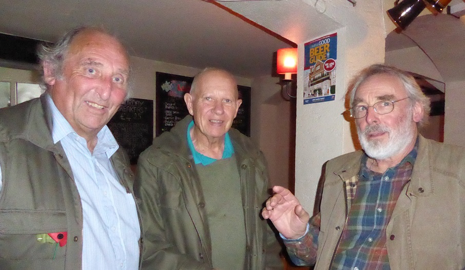 Peter Keat, David (John) Wyatt and Peter Westcott