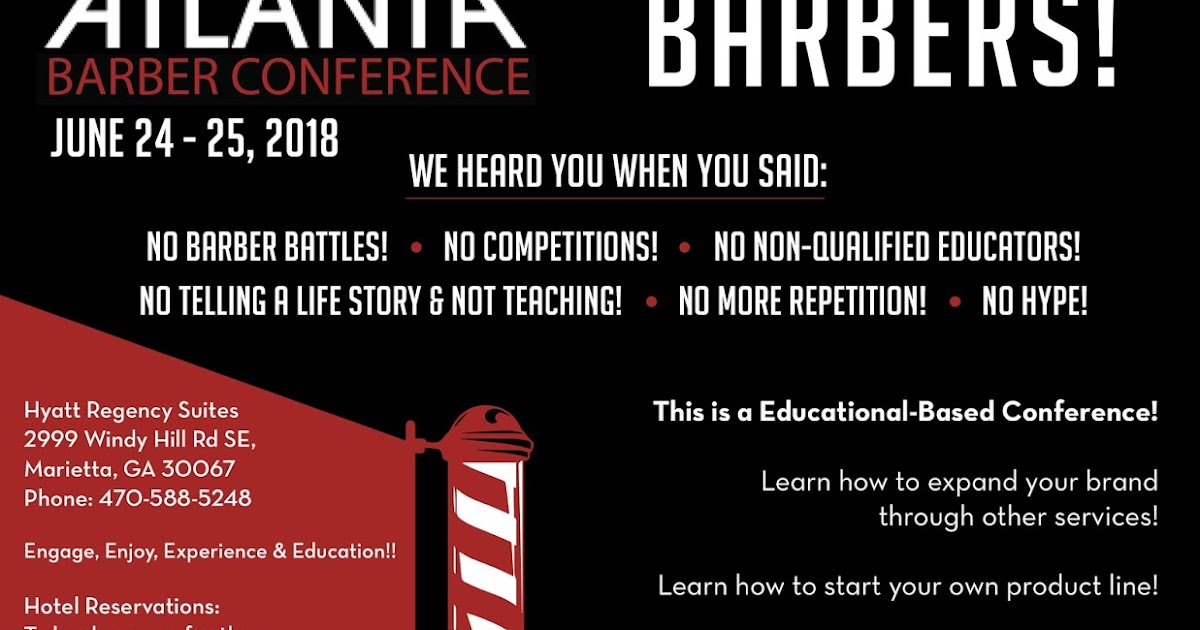 Let's Talk Hair with Toni Love Atlanta Barber Conference 2018!