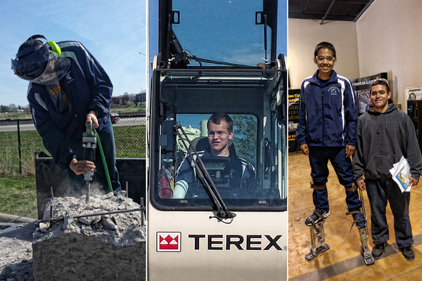 Woodward Academy Knights Construction Careers and Education Expo