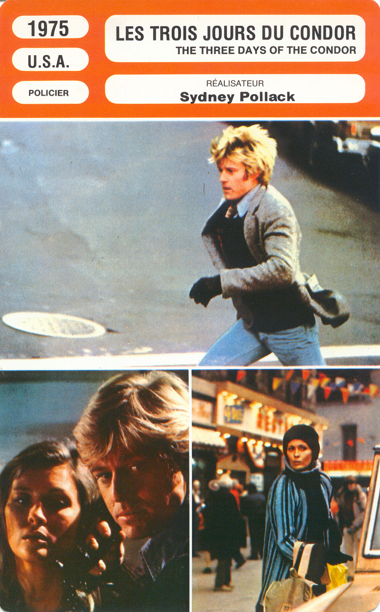 Film Les Trois Jours Du Condor Affiches - Photos d'exploitation - Bandes annonces: Les 3 jours du