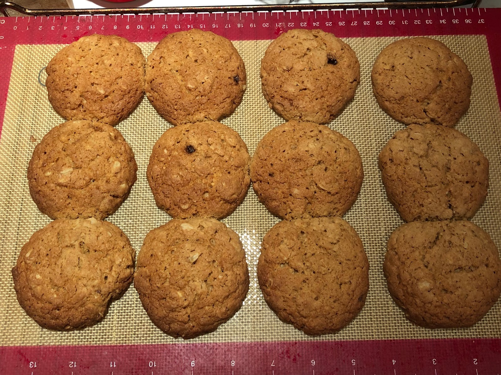 Chez Maximka Maple oat cookies