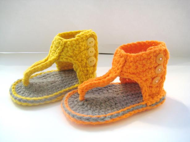 Crochet Dreamz: Gladiator Sandals, Crochet Pattern for Baby