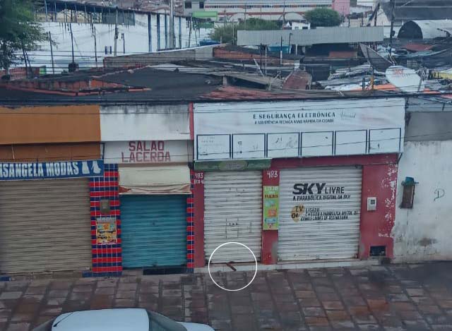 Tentativa de arrombamento a loja no Centro de Abastecimento de Jacobina