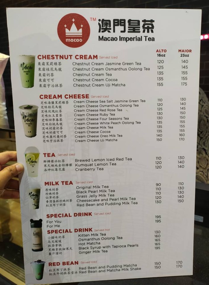 Macao Imperial Tea opens new branch at SM City Masinag It's Me, Gracee